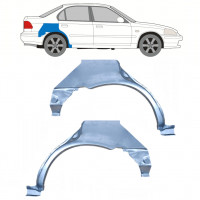 Painel de reparação do guarda-lamas traseiro para Honda Civic 1995-2001 / Esquerda+Direita / Conjunto 9801