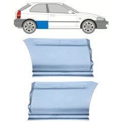 Painel de reparação do guarda-lamas traseiro para Honda Civic EJ EK 1995-2001 / Esquerda+Direita / Conjunto 9800