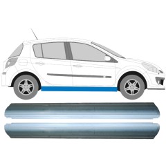 Painel de reparação da soleira para Renault Clio III 2005-2014 / Esquerda+Direita / Conjunto 9811