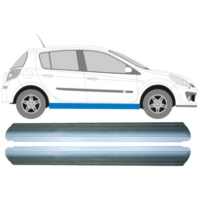 Painel de reparação da soleira para Renault Clio 2005-2014 / Esquerda+Direita / Conjunto 9811