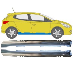 Soleira completa para Renault Clio IV 2016-2019 / Esquerda+Direita / Conjunto 16255