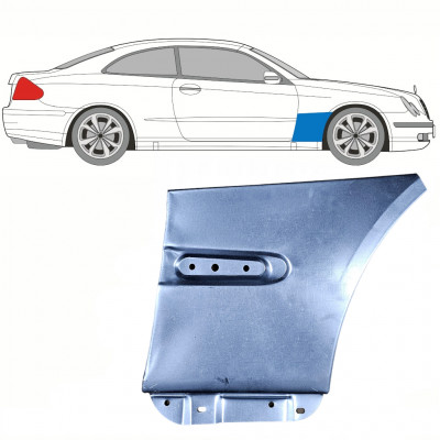 Painel de reparação do guarda-lamas dianteiro para Mercedes CLK 2002-2009 / Direito 8378