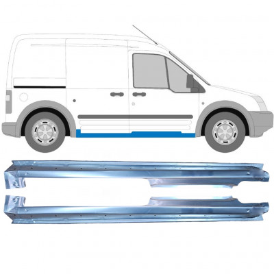 Painel de reparação da soleira para Ford Transit Connect 2003-2009 / Esquerda+Direita / Conjunto 9525