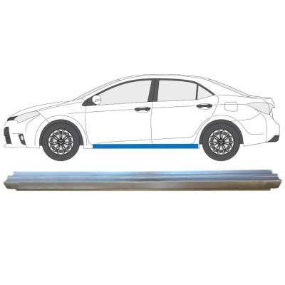 Painel de reparação da soleira para Toyota Corolla 2013-2019 / Esquerdo 14890