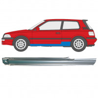 Painel de reparação da soleira para Toyota Corolla 1987-1992 / Esquerdo 7050