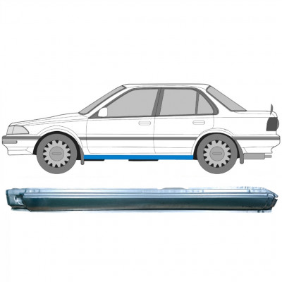 Painel de reparação da soleira para Toyota Corolla 1985- / Esquerdo 7052