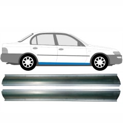 Painel de reparação da soleira para Toyota Corolla E10 1991-1998 / Esquerda+Direita / Conjunto 9191