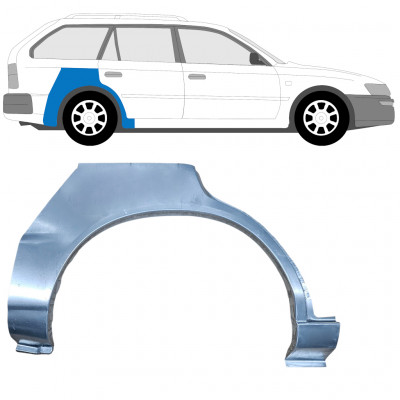 Painel de reparação do guarda-lamas traseiro para Toyota Corolla 1991-1998  COMBI / Direito 12655