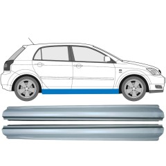 Painel de reparação da soleira para Toyota Corolla E12 2001-2007 / Esquerda+Direita / Conjunto 9485