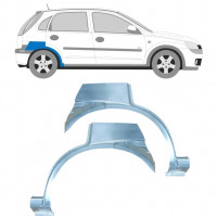 Painel de reparação do guarda-lamas traseiro para Opel Corsa 2000-2010 / Esquerda+Direita / Conjunto 10383
