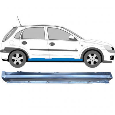 Painel de reparação da soleira para Opel Corsa 2000-2010 / Direito 6875