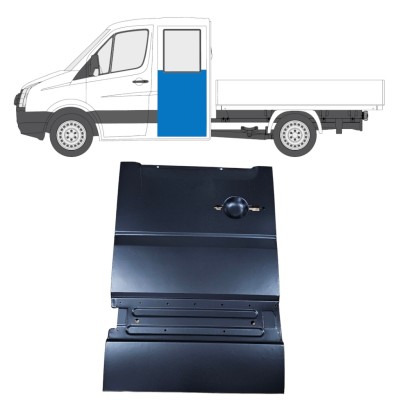 Painel de reparação das portas traseiras para Volkswagen Crafter 2005-2017 / Esquerdo 14238