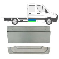 Painel de reparação das portas traseiras para Volkswagen Crafter 2005-2017 / Esquerda = Direita (simétrico) / Conjunto 14126