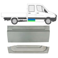 Painel de reparação das portas traseiras para Volkswagen Crafter 2005-2017 / Esquerda = Direita (simétrico) / Conjunto 14126