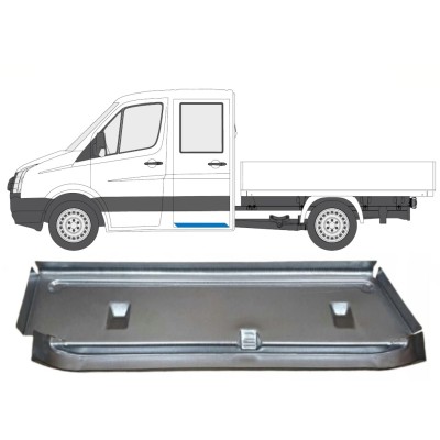 Degrau de entrada da porta para Volkswagen Crafter 2005-2017 / Esquerdo 15369
