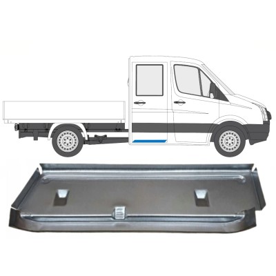 Degrau de entrada da porta para Volkswagen Crafter 2005-2017 / Direito 15368
