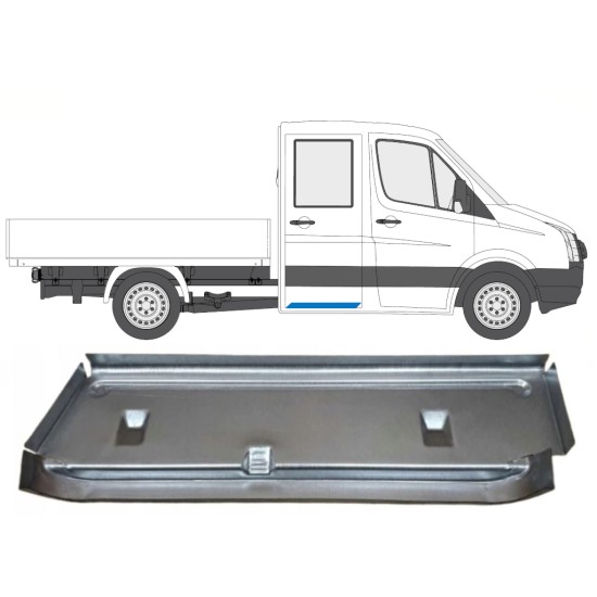 Degrau de entrada da porta para Volkswagen Crafter 2005-2017 / Direito 15368