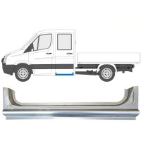 Painel de reparação traseira da soleira para Volkswagen Crafter 2005-2017 / Esquerdo 15519