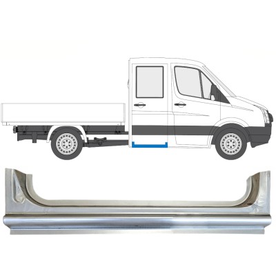 Painel de reparação traseira da soleira para Volkswagen Crafter 2005-2017 / Direito 15518