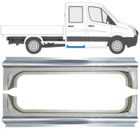 Painel de reparação traseira da soleira para Volkswagen Crafter 2005-2017 / Esquerda+Direita / Conjunto 15520