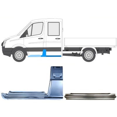 Kit de reparos para Volkswagen Crafter 2005-2017 / Esquerdo / 15528