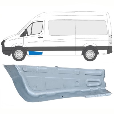 Painel de reparação do degrau dianteiro para Volkswagen Crafter 2005-2017 / Esquerdo 14103