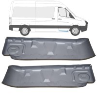 Degrau de entrada da porta para Volkswagen Crafter 2005-2017 / Esquerda+Direita / Conjunto 15544