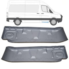 Degrau de entrada da porta para Volkswagen Crafter 2005-2017 / Esquerda+Direita / Conjunto 15544