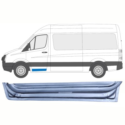 Painel de reparação interna das portas dianteiras para Volkswagen Crafter 2005-2017 / Esquerdo 17057