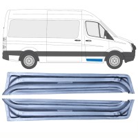 Painel de reparação interna das portas dianteiras para Volkswagen Crafter 2005-2017 / Esquerda+Direita / Conjunto 17058