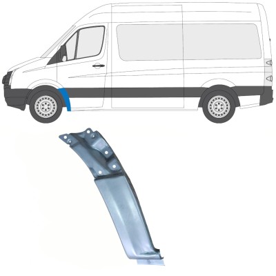 Painel de reparação do guarda-lamas dianteiro para Volkswagen Crafter 2005-2017 / Esquerdo 13751