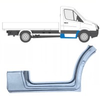 Painel de reparação do guarda-lamas dianteiro com parte da soleira para Volkswagen Crafter 2005-2017 / Direito 13838