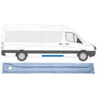 Painel de reparação interna das portas deslizantes para Volkswagen Crafter 2005-2017 / Direito 13992