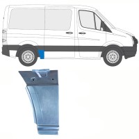 Painel de reparação do guarda-lamas traseiro para Volkswagen Crafter 2005-2017 / Direito 13939