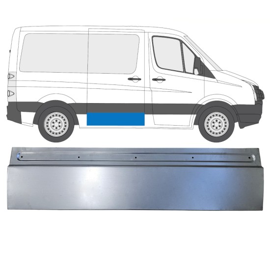 Painel de reparação das portas deslizantes para Volkswagen Crafter 2005-2017 / Direito 17311