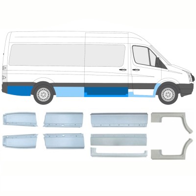 Kit de reparos para Volkswagen Crafter 2005-2017 / Esquerda+Direita / 14236