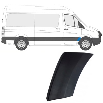 Moldura lateral do guarda-lamas dianteiro para Volkswagen Crafter 2005-2017 / Direito 13986