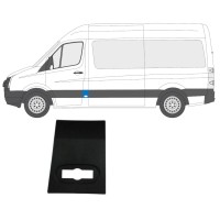 Moldura lateral dianteira para Volkswagen Crafter 2005-2017 / Esquerdo 13688