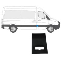 Moldura lateral dianteira para Volkswagen Crafter 2005-2017 / Direito 13689