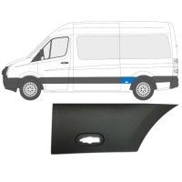 Moldura lateral do guarda-lamas traseiro para Volkswagen Crafter 2005-2017 / Esquerdo 13823