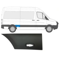 Moldura lateral do guarda-lamas traseiro para Volkswagen Crafter 2005-2017 / Direito 13822