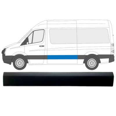 Moldura lateral para Volkswagen Crafter 2005-2017 / Esquerdo 13825