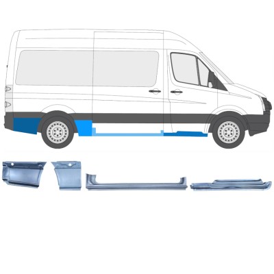 Kit de reparos para Volkswagen Crafter 2005-2017 / Direito / 14502