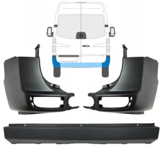 Para-choque traseiro para Volkswagen Crafter 2005-2017 / Conjunto 15554