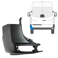 Canto do para-choque traseiro para Volkswagen Crafter 2005-2017 / Esquerdo 15547