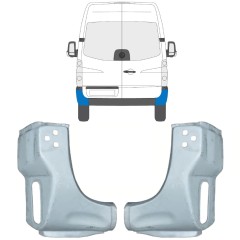 Painel de reparação do canto traseiro para Volkswagen Crafter 2005-2017 / Esquerda+Direita / Conjunto 15507
