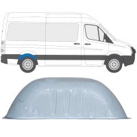 Painel de reparação do arco da roda traseira para Volkswagen Crafter 2005-2017 / Esquerda = Direita (simétrico) 13612