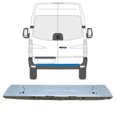 Painel de reparação traseira para Volkswagen Crafter 2005-2017 14239