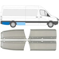 Painel de reparação do guarda-lamas traseiro para Volkswagen Crafter 2005-2017 / Conjunto 14486