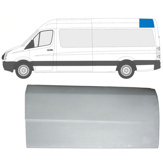 Painel de reparação do teto para Volkswagen Crafter 2005-2017 / Esquerdo 13841